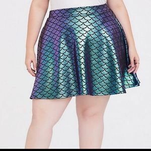 TORRID 🧜‍♀️Disney Little Mermaid Skirt🧜‍♀️